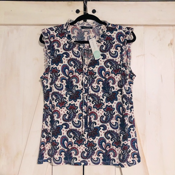 🪢 Tommy Hilfiger Flutter Top 🪢 - Picture 1 of 6